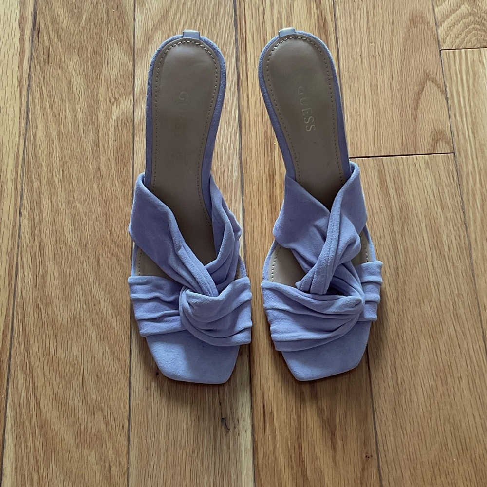 New Guess Heels Size 6.5 US / 37 EU - Light Pink Lila - Never Worn